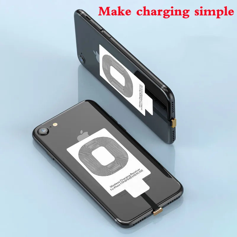Universal Wireless Charging Receiver Adapter