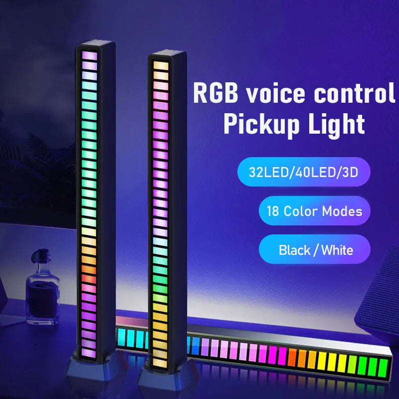 Smart RGB LED Music Rhythm Lamp